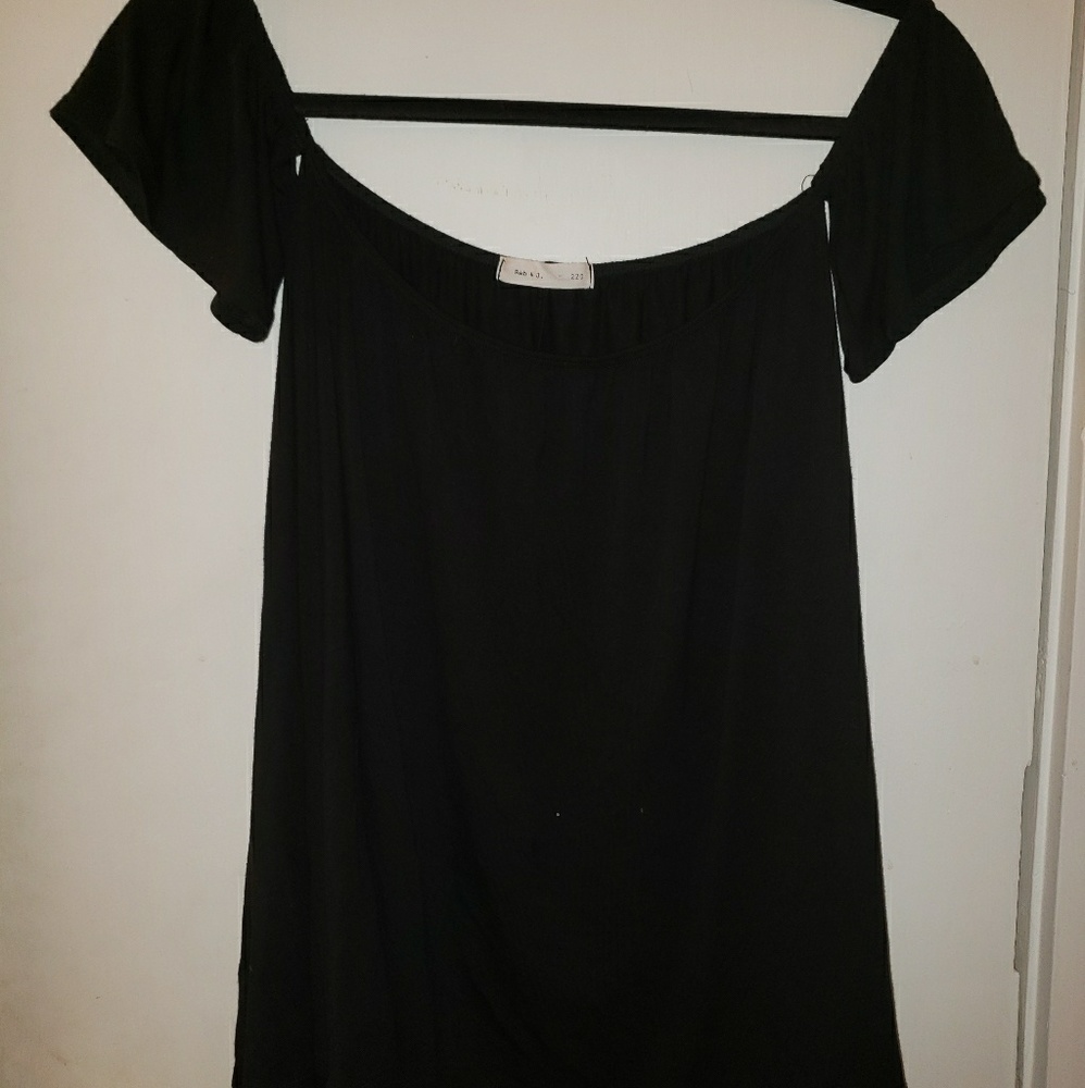 off-the-shoulder top